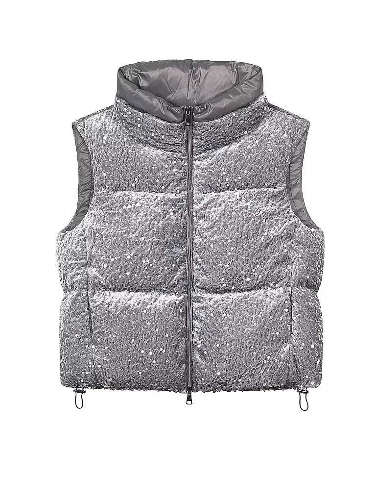 LUISA CERANO | Gilet imbottito | Grigio chiaro