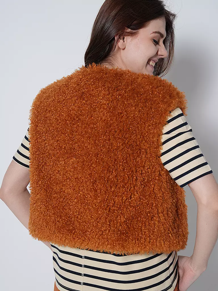 LUISA CERANO | Gilet in pelliccia sintetica |