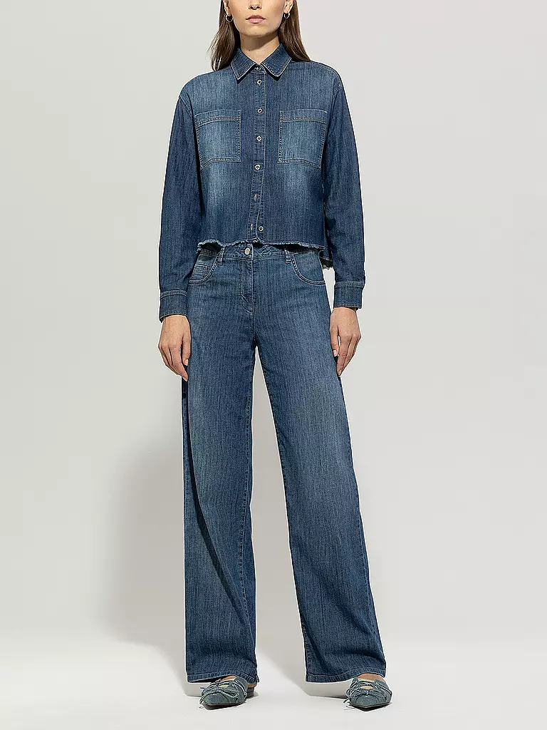 LUISA CERANO | Hose Wide Leg | Blu