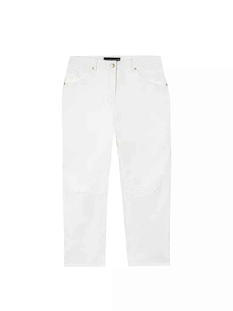 LUISA CERANO | Jeans 7/8 Straight Fit | Crema