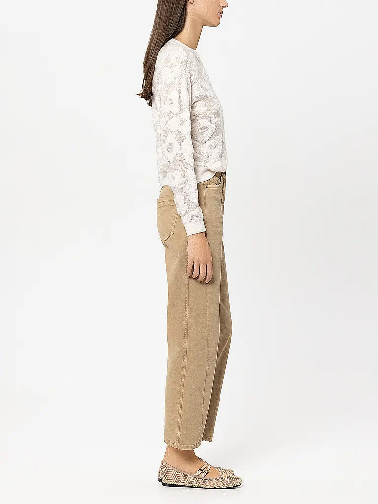 LUISA CERANO | Jeans Balloon Fit | Cammello