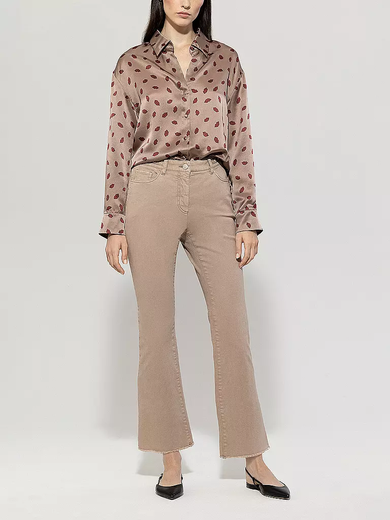 LUISA CERANO | Jeans Flared Fit | Marrone