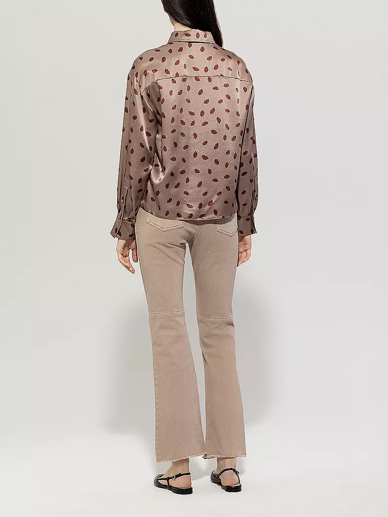 LUISA CERANO | Jeans Flared Fit | Marrone