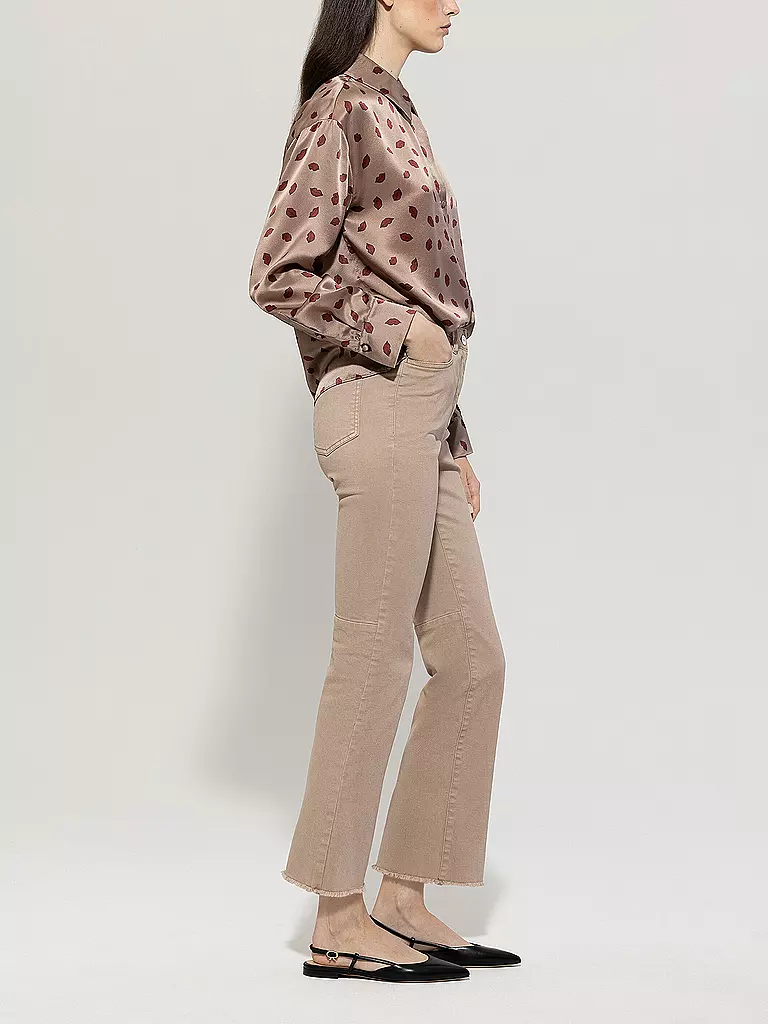 LUISA CERANO | Jeans Flared Fit | Marrone