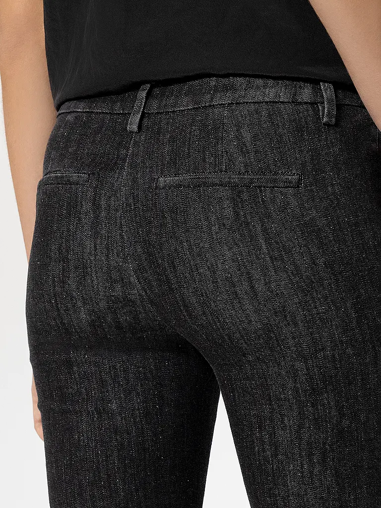 LUISA CERANO | Jeans Flared Fit | Nero