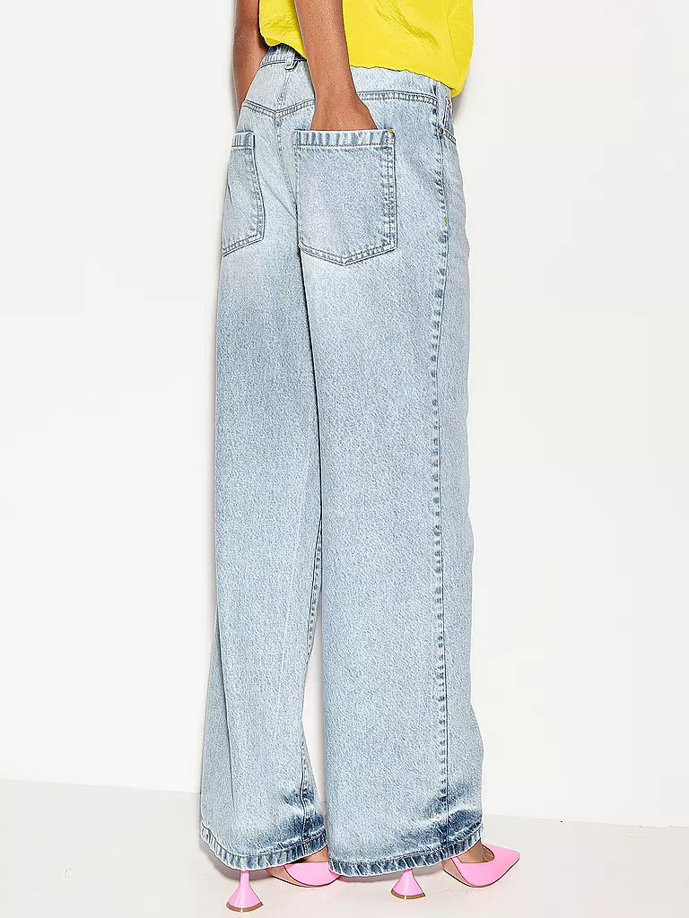 LUISA CERANO | Jeans Wide Leg  | Blu scuro