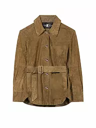 LUISA CERANO | Lederjacke | Marrone