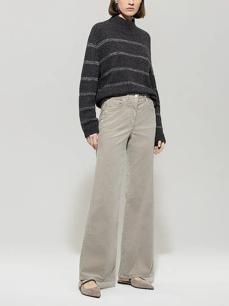 LUISA CERANO | Maglione a collo alto | Grigio