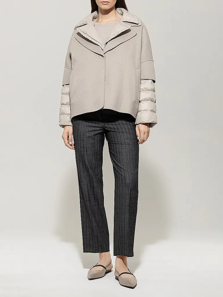 LUISA CERANO | Mantella - Poncho | Beige