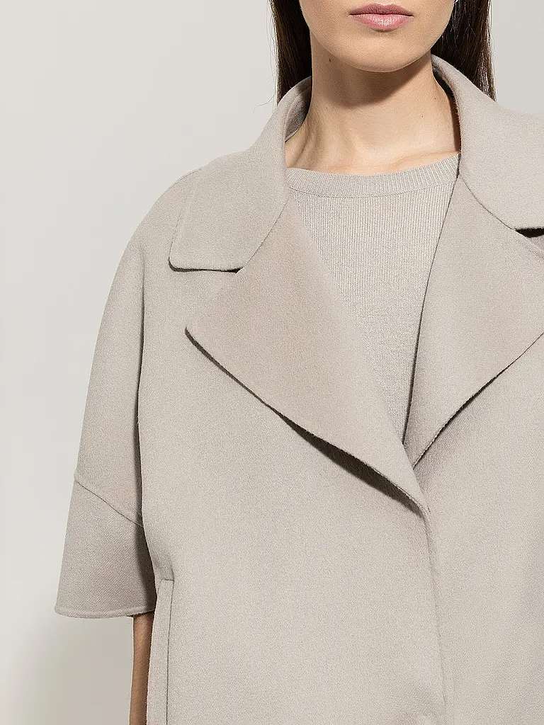 LUISA CERANO | Mantella - Poncho | Beige