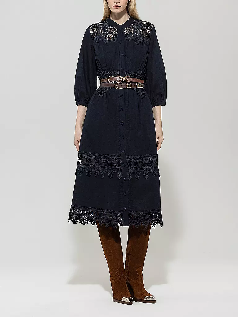 LUISA CERANO | Maxi abito | Blu scuro