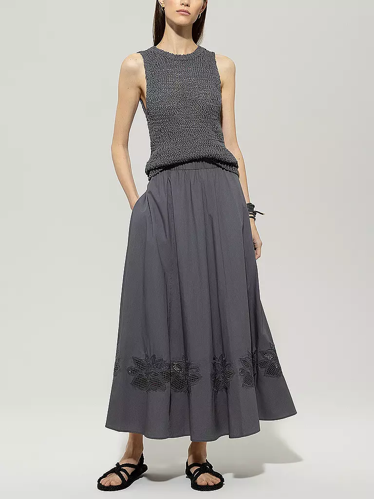LUISA CERANO | Midi skirt | Grigio