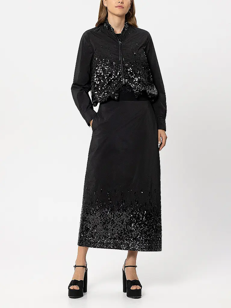 LUISA CERANO | Midi skirt | Nero