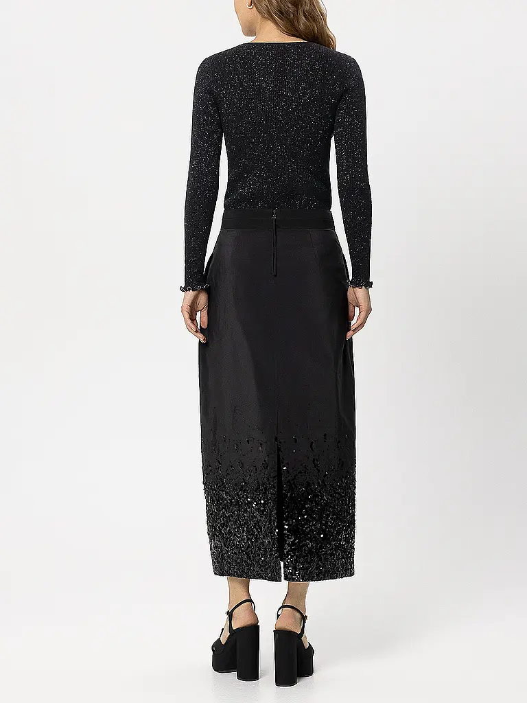 LUISA CERANO | Midi skirt | Nero