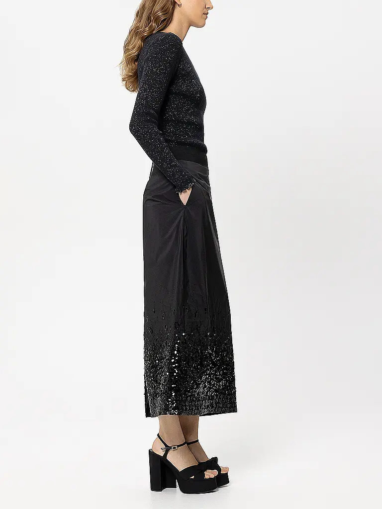 LUISA CERANO | Midi skirt | Nero