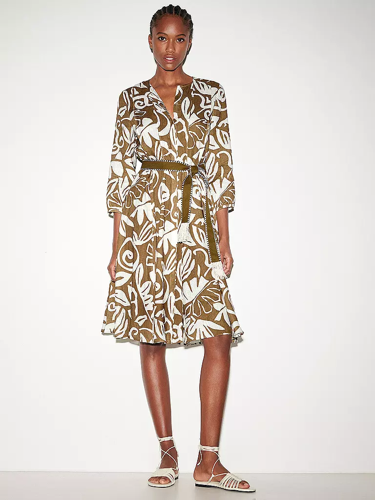 LUISA CERANO | Midikleid | Marrone