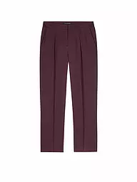 LUISA CERANO | Pantaloni business 7/8 | Rosso scuro