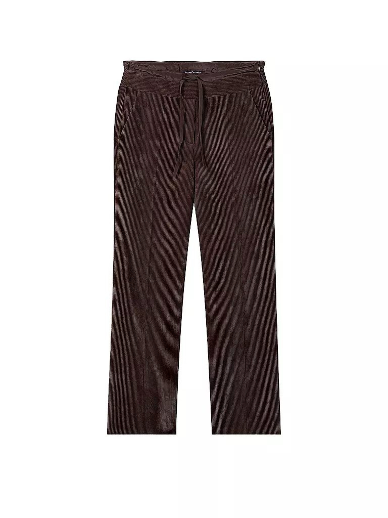 LUISA CERANO | Pantaloni business 7/8 | Marrone