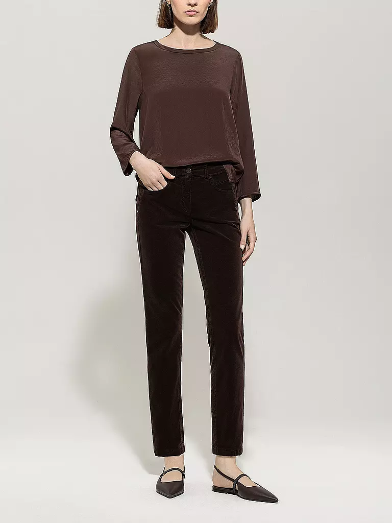 LUISA CERANO | Pantaloni business | Marrone
