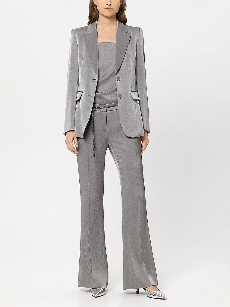 LUISA CERANO | Pantaloni Flare Fit | Grigio