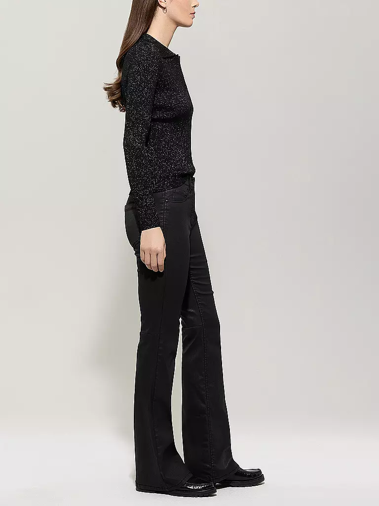 LUISA CERANO | Pantaloni in similpelle Flared Fit | 