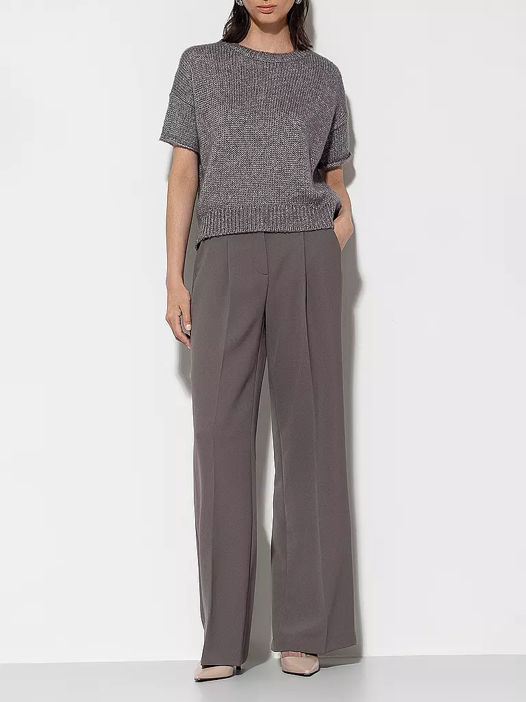 LUISA CERANO | Pantaloni Marlene | Marrone chiaro