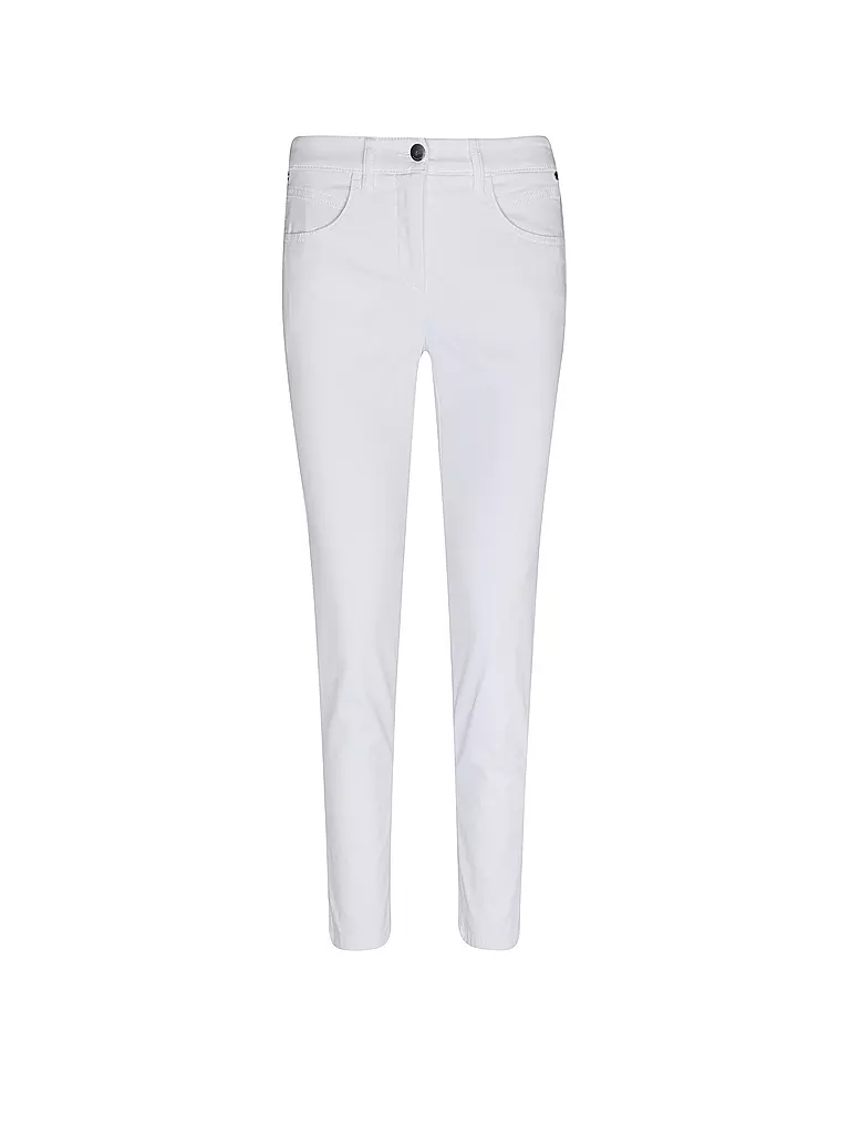 LUISA CERANO | Pantaloni Skinny Fit 7/8 | Bianco
