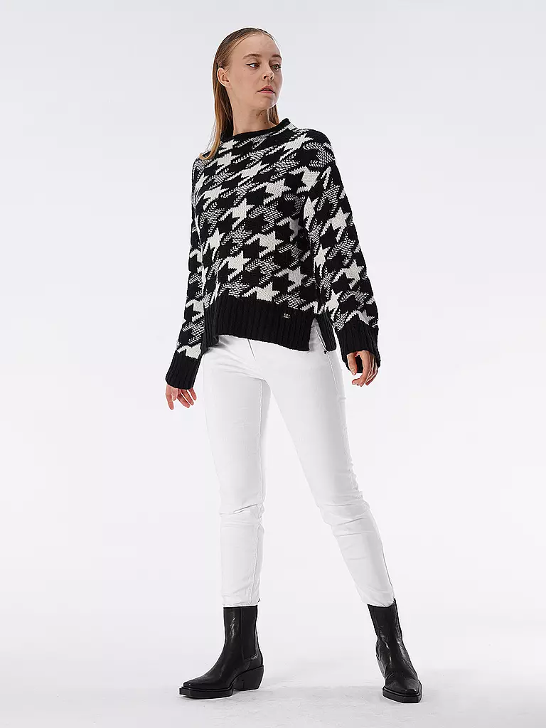 LUISA CERANO | Pantaloni Skinny Fit 7/8 | Bianco