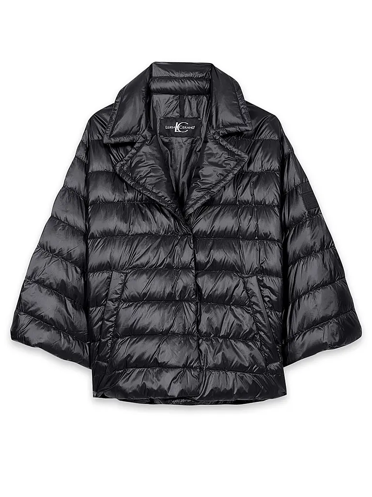 LUISA CERANO | Prodotto: Cape - Poncho | Nero