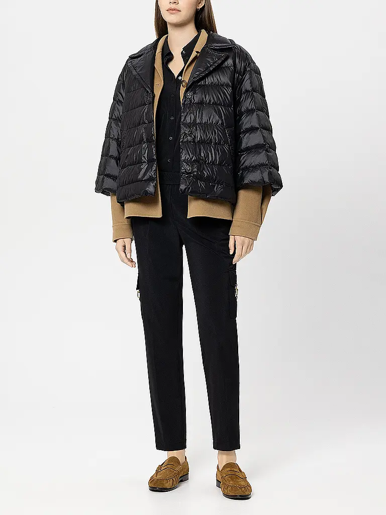 LUISA CERANO | Prodotto: Cape - Poncho | Nero