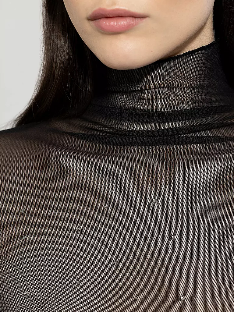 LUISA CERANO | Rollkragenshirt | Nero