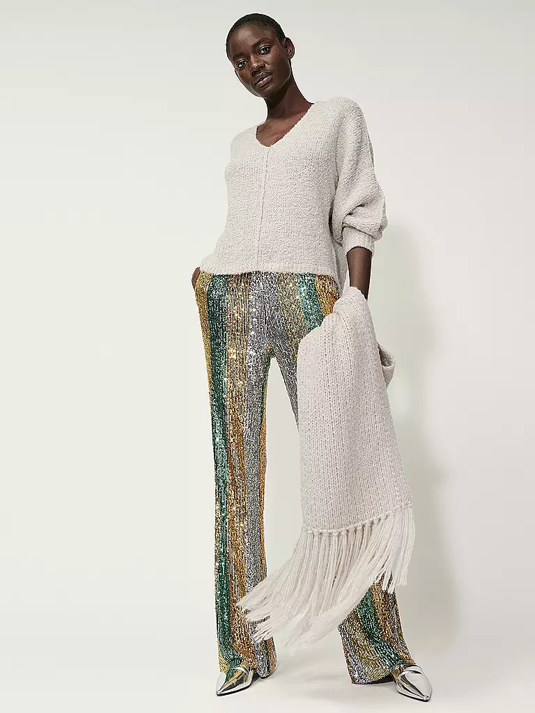 LUISA CERANO | Sciarpa | Grigio