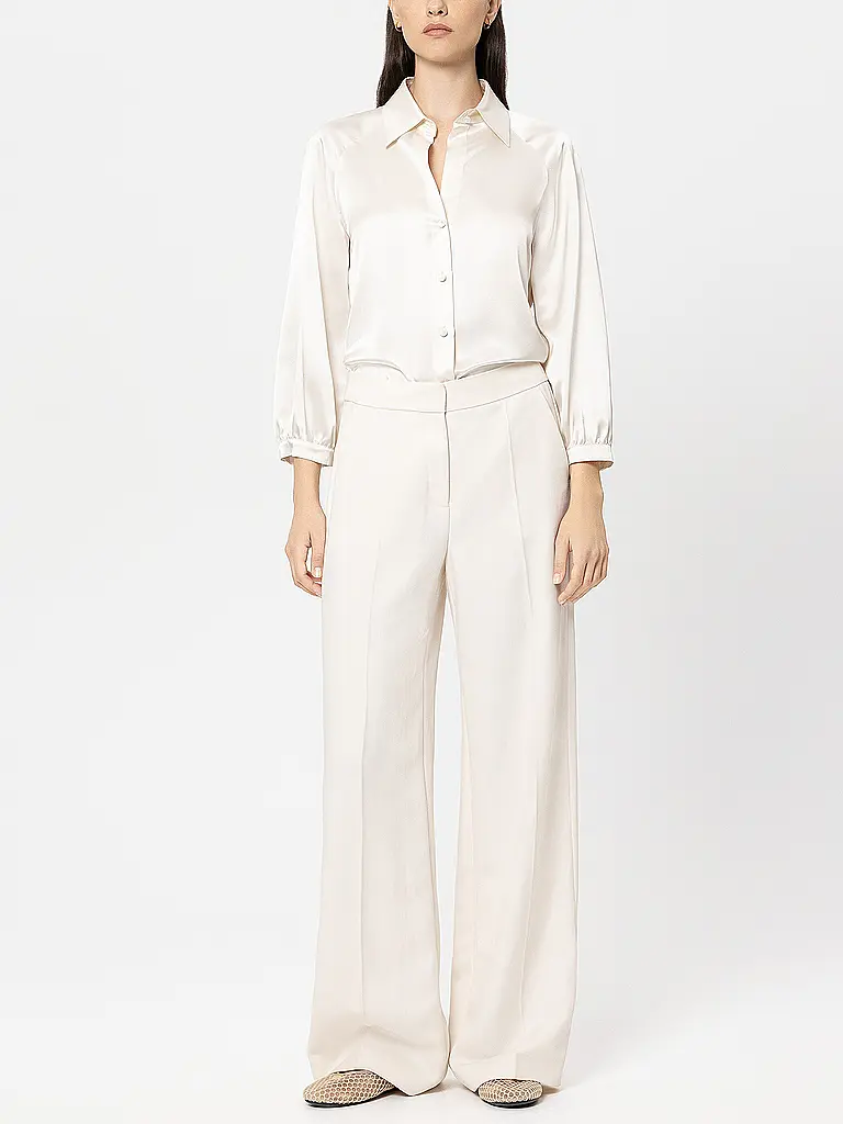 LUISA CERANO | Seidenbluse | Crema