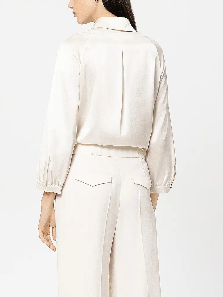 LUISA CERANO | Seidenbluse | Crema