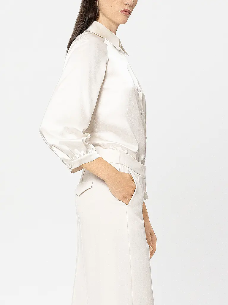 LUISA CERANO | Seidenbluse | Crema