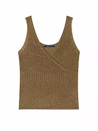 LUISA CERANO | Top in maglia | Marrone