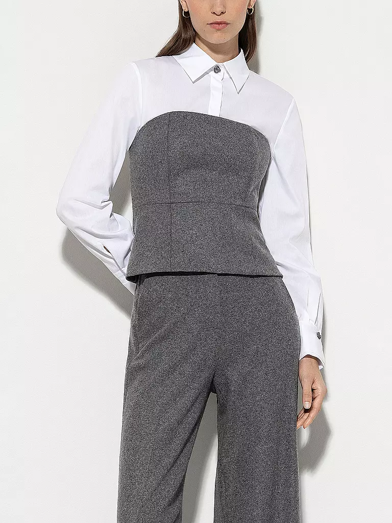 LUISA CERANO | Top | Grigio