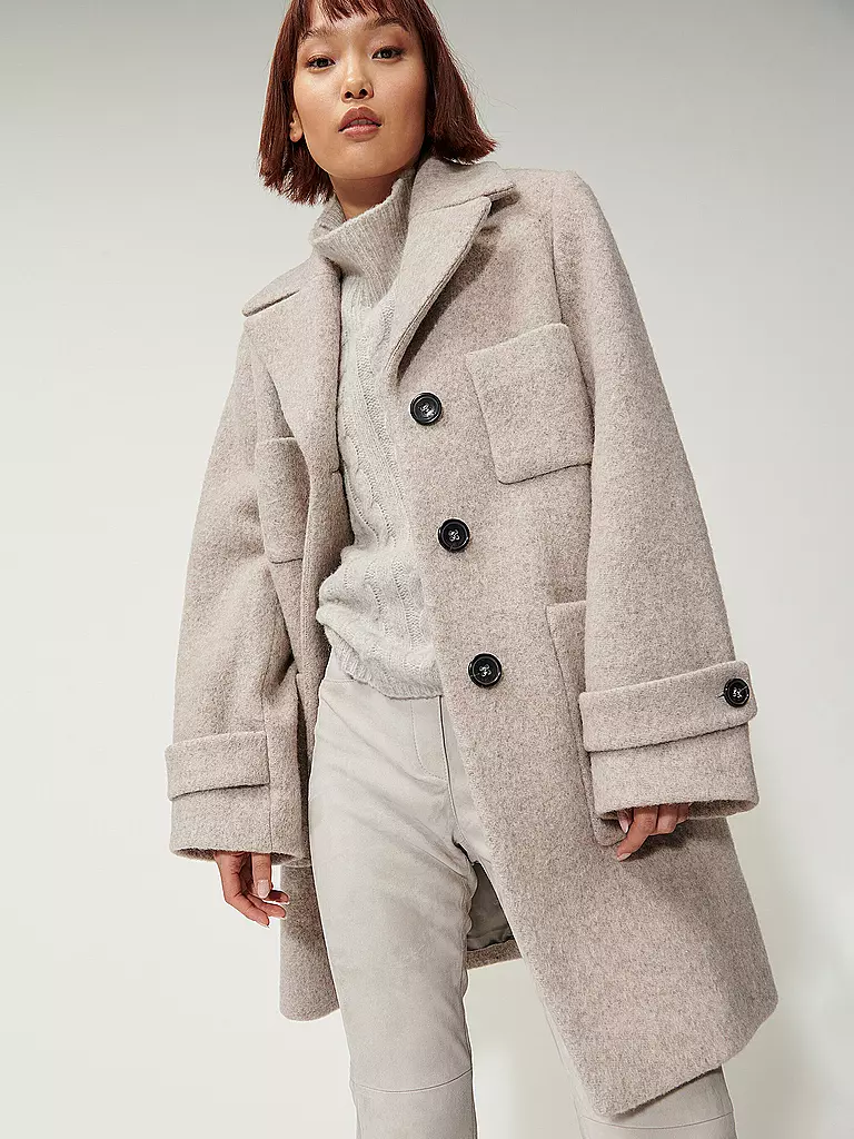 LUISA CERANO | Wollmantel  | Beige