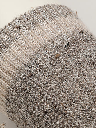 LUISE STEINER | Calze melange marrone-naturale