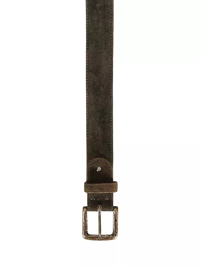 LUISE STEINER | Cintura in pelle tradizionale RE 2 AM | Marrone