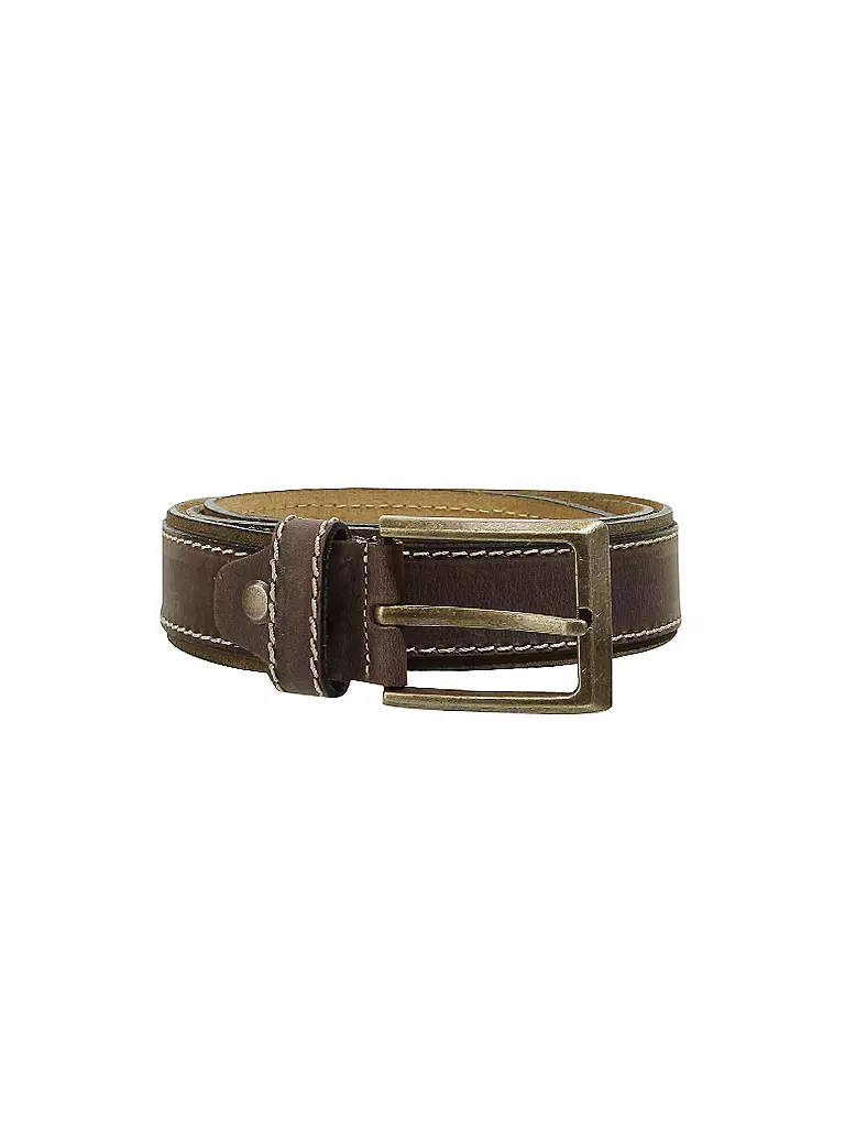 LUISE STEINER | Cintura in pelle | Marrone