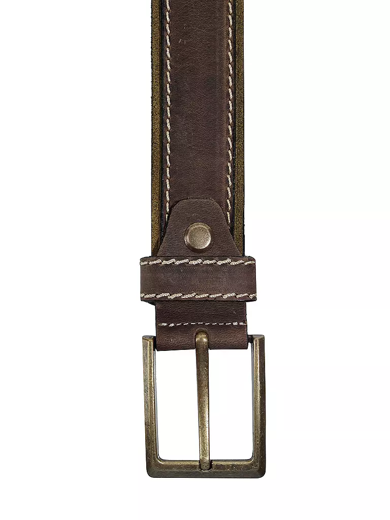 LUISE STEINER | Cintura in pelle | Marrone