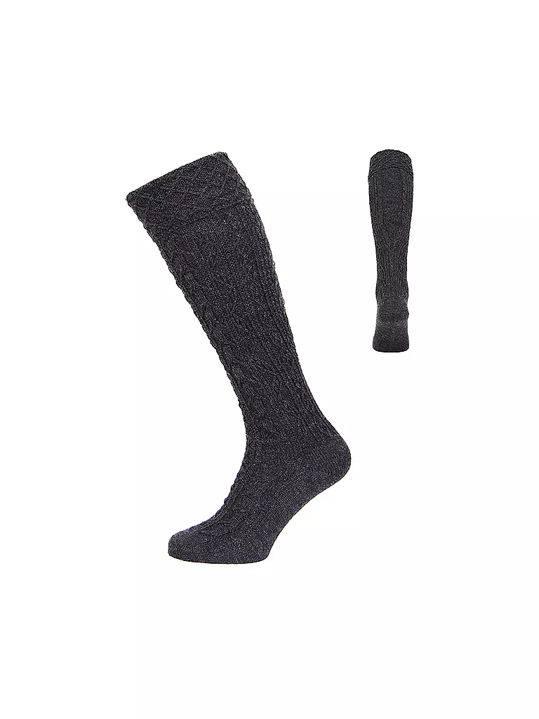 LUISE STEINER | Kniestrümpfe anthra | Grigio