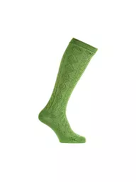 LUISE STEINER | Calze al ginocchio tradizionali grigio chiaro | Verde