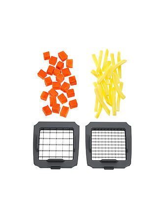 LURCH | Taglia-cubetti e taglia-bastoncini grigio pietra/bianco