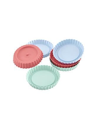 LURCH | Flexiform Set da 6 stampi per torte monoporzione Mix Pastello