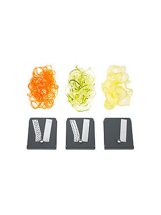 LURCH | Tagliaverdure a spirale grigio pietra/bianco