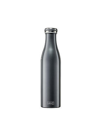 LURCH | Borraccia termica - Thermos in acciaio inox 0,75 l Antracite metallizzato