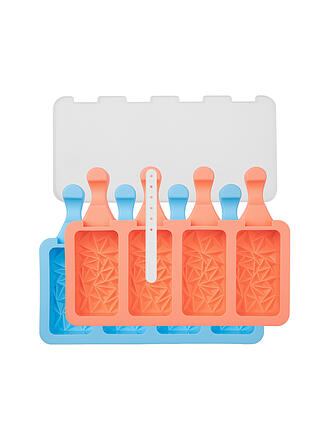 LURCH | Stampo per ghiaccioli set da 2 POPSICLE ICEFORM TRIANGLE Aquamarine Peach