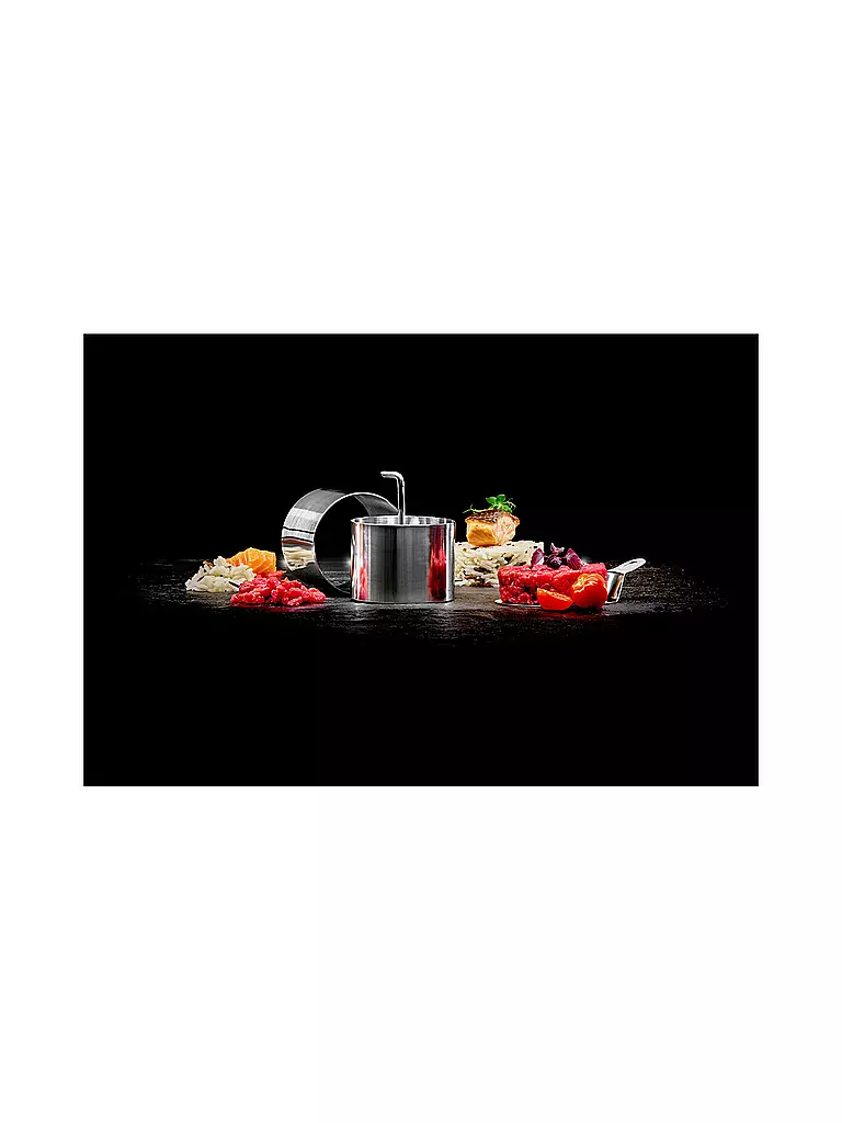 LURCH | Anelli per alimenti in acciaio inox, set da 8 pezzi |